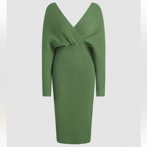 Cider Brand - Off Shoulder - Fall/Autumn Sweater Dress - Size Large